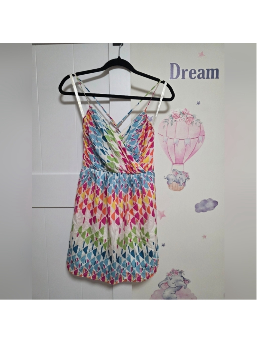 Shoshanna Mia Bright Colorful Lalique Print Silk Party Dress - Picture 3 of 15